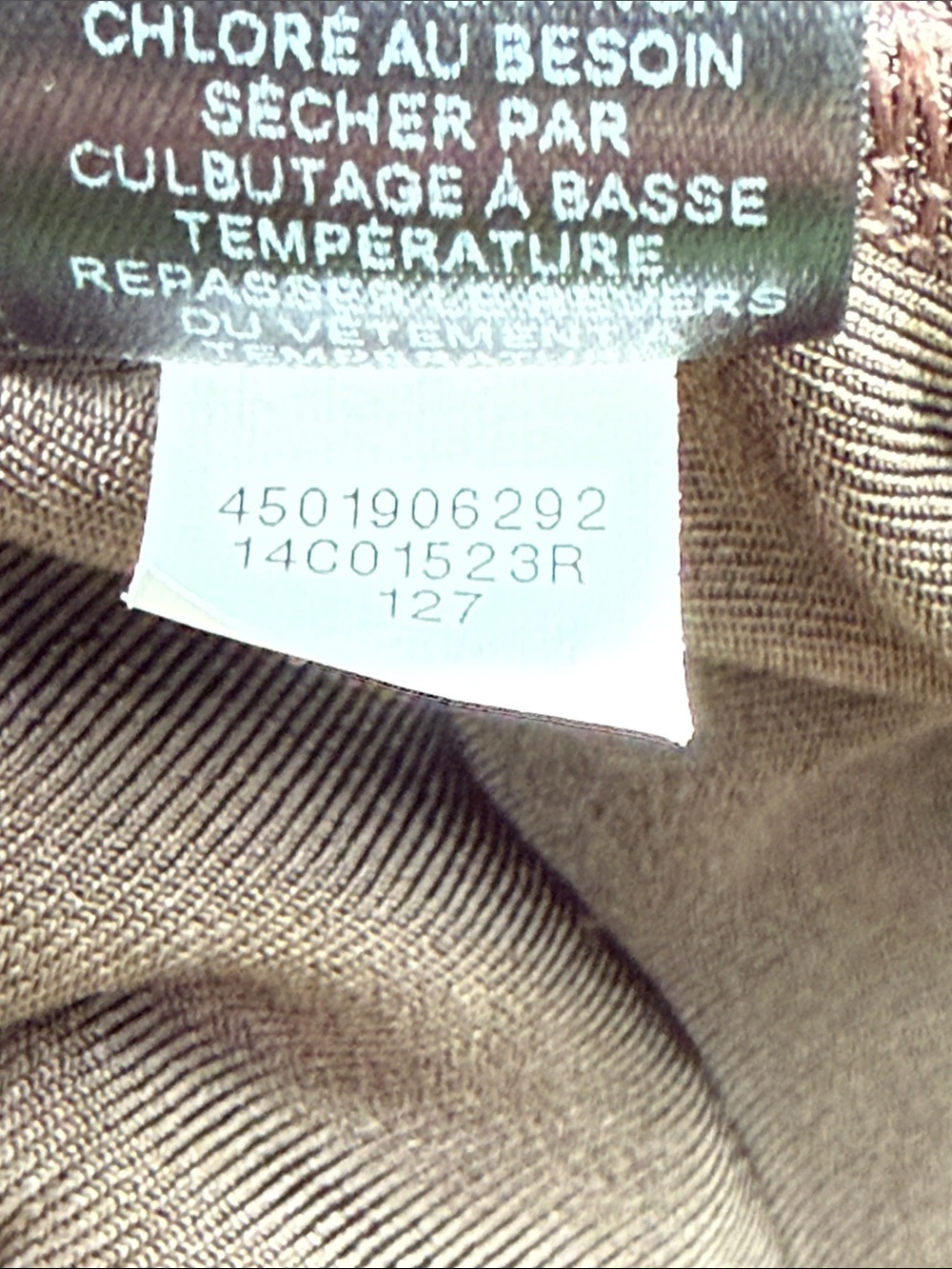Chico's Travelers Brown Slinky Pull-On Pants Elasticized Waist Sz 2 Office US L - Picture 12 of 15